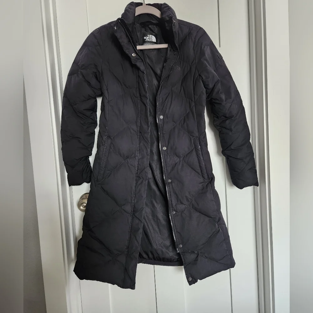 The North Face 550 Goose Down Parka Women’s Size XS Black - Picture 5 of 16